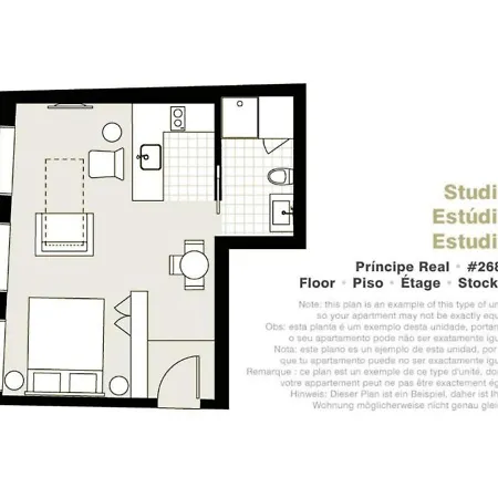 Serviced - Principe Real דירה *